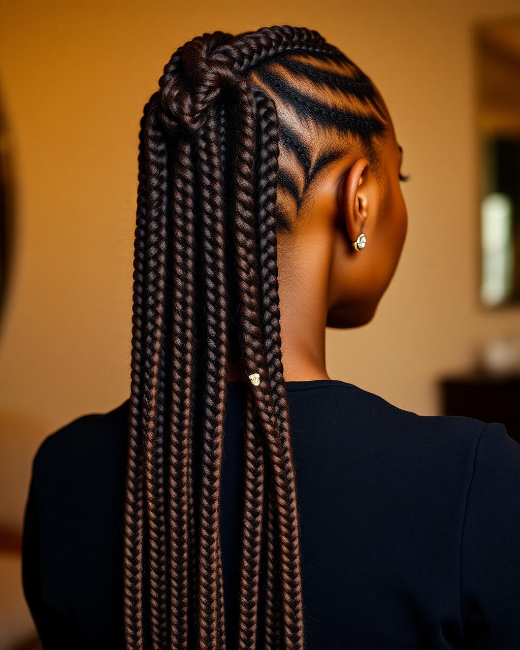 Knotless braids